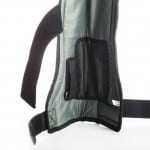 Removable mast pad with batten tensioning key holder