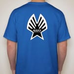 Royal Blue T-Shirt Back